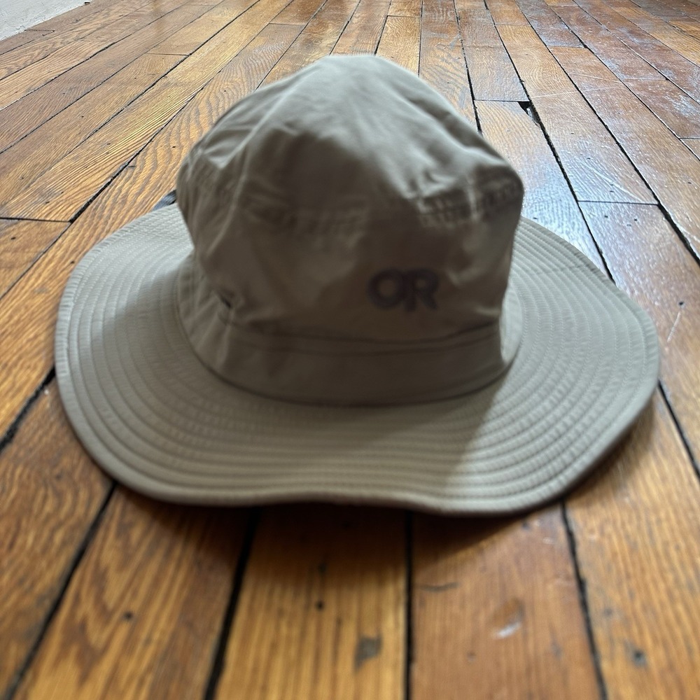 Outdoor Research Bug Out Brim Hat Insect Shield Bucket OS Camping Hiking Vented